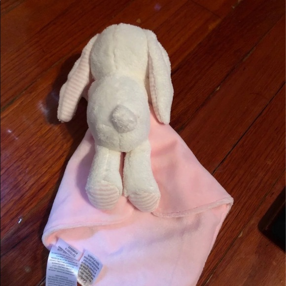 Carter's Bunny RabbitLovey Security Blanket Rattle - Picture 4 of 5